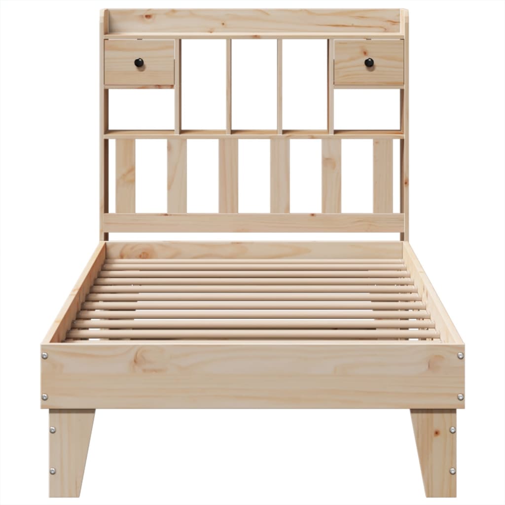 Bedframe zonder matras massief grenenhout 100x200 cm is nu te koop bij PeponiXL, paradijselijk wonen!