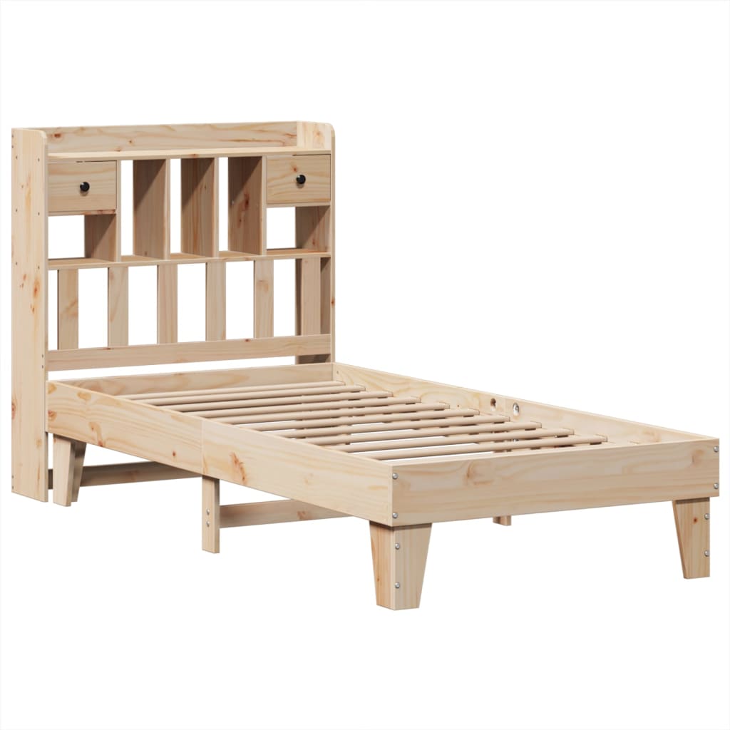 Bedframe zonder matras massief grenenhout 90x200 cm is nu te koop bij PeponiXL, paradijselijk wonen!