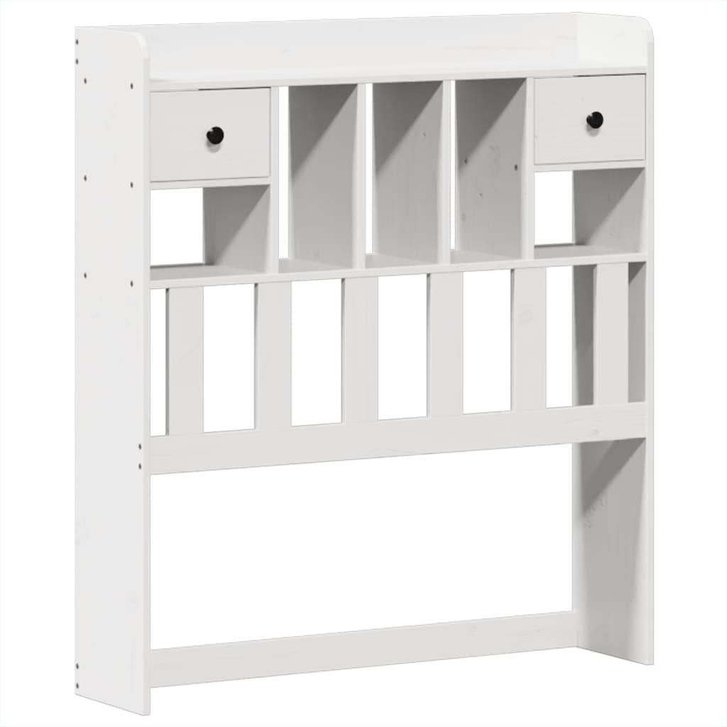Bedframe zonder matras massief grenenhout wit 75x190 cm is nu te koop bij PeponiXL, paradijselijk wonen!
