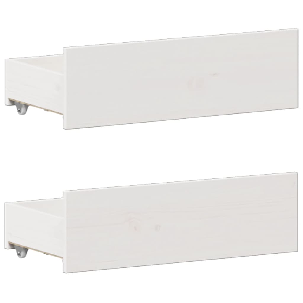 Bed met boekenkast zonder matras grenenhout wit 180x200 cm is nu te koop bij PeponiXL, paradijselijk wonen!