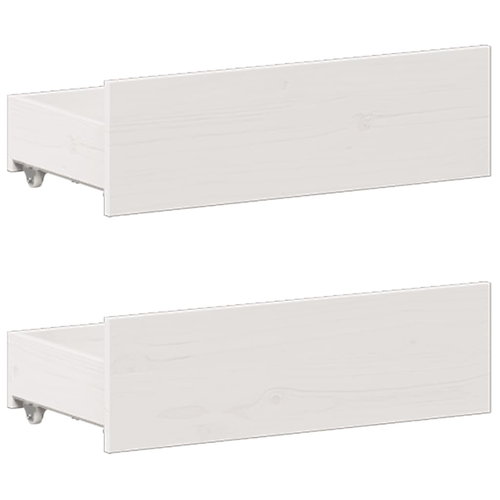 Bed met boekenkast zonder matras grenenhout wit 150x200 cm is nu te koop bij PeponiXL, paradijselijk wonen!