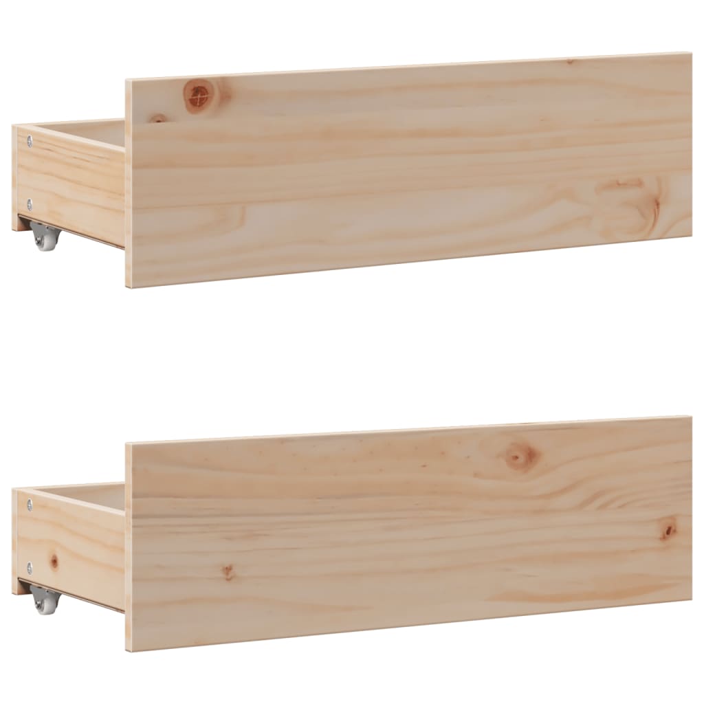 Bed met boekenkast zonder matras massief grenenhout 75x190 cm is nu te koop bij PeponiXL, paradijselijk wonen!