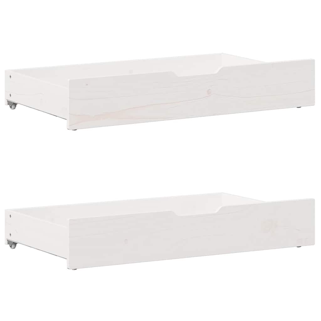 Bedframe zonder matras massief grenenhout wit 160x200 cm is nu te koop bij PeponiXL, paradijselijk wonen!