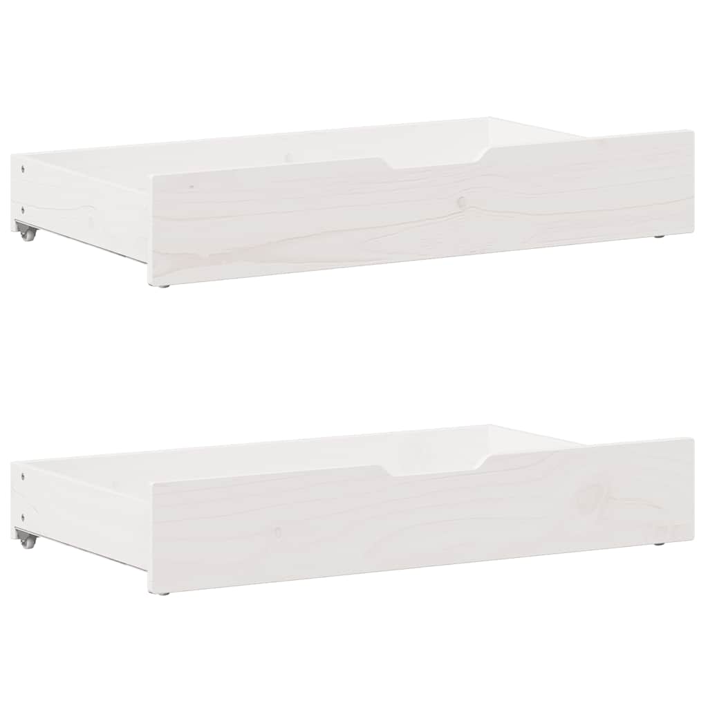 Bedframe zonder matras massief grenenhout wit 140x200 cm is nu te koop bij PeponiXL, paradijselijk wonen!