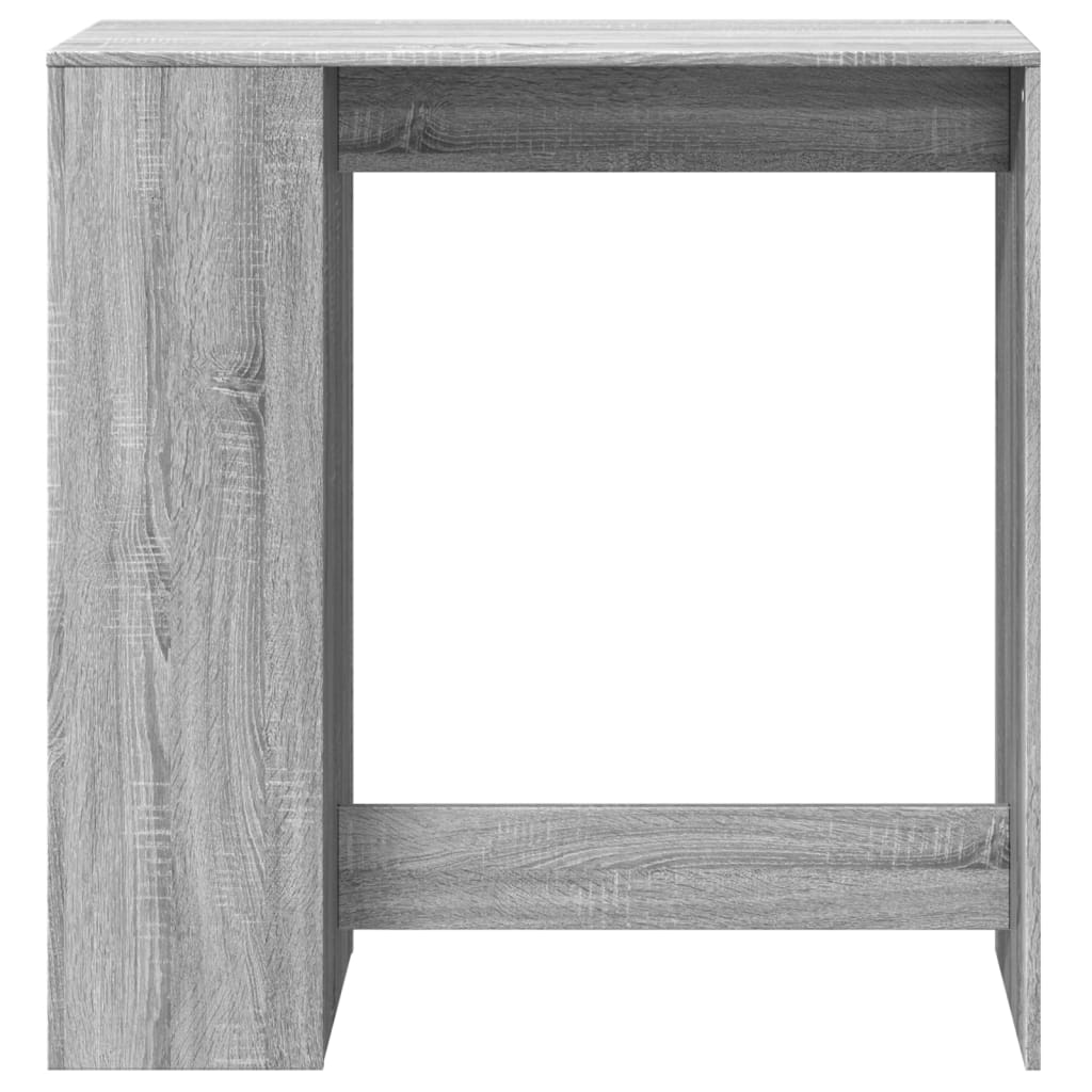 Bartafel met rekken 101x40x103,5 cm bewerkt hout grijs sonoma is nu te koop bij PeponiXL, paradijselijk wonen!
