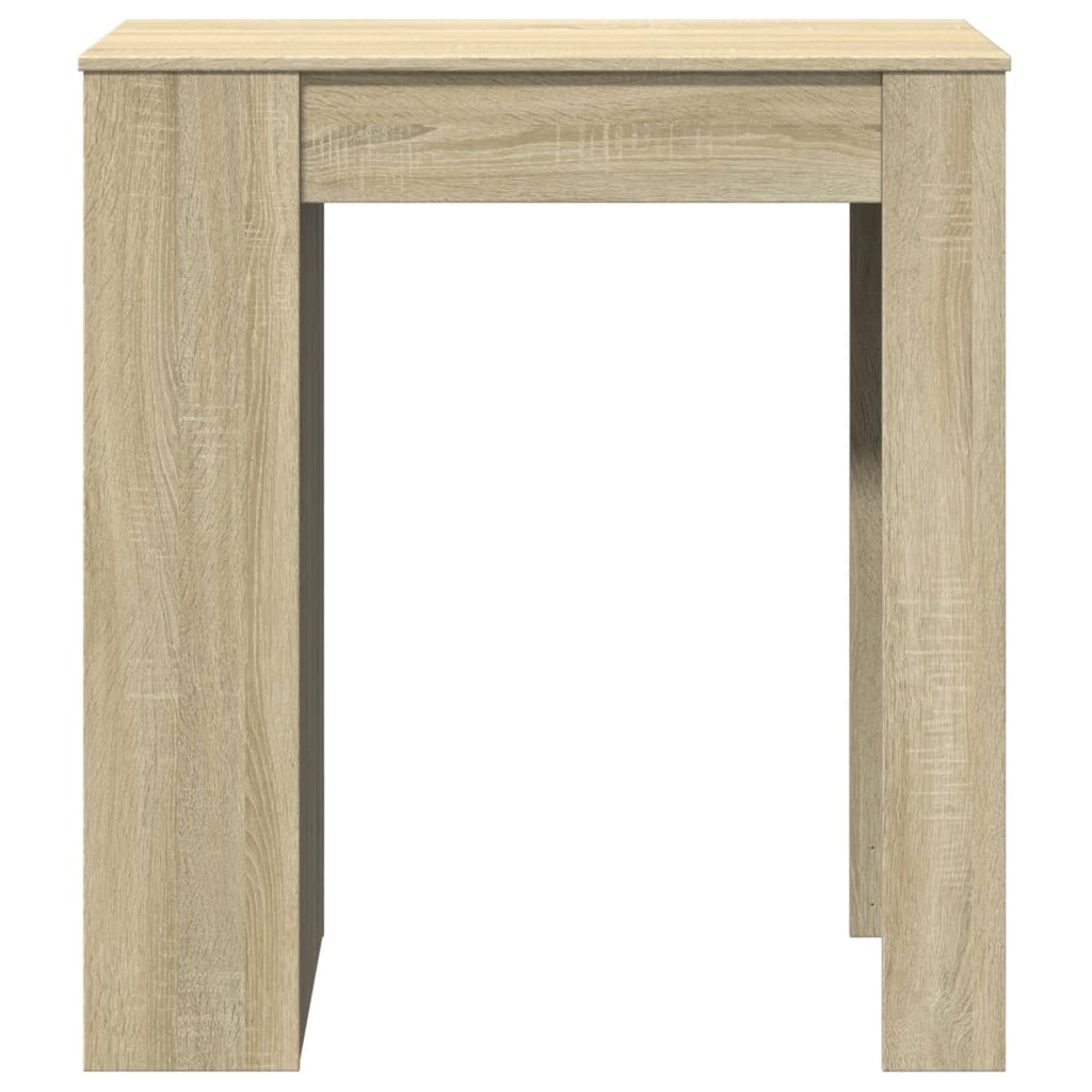 Bartafel met rekken 95x47x103,5 cm hout sonoma eikenkleur is nu te koop bij PeponiXL, paradijselijk wonen!