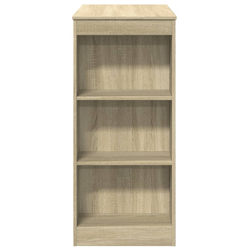 Bartafel met rekken 95x47x103,5 cm hout sonoma eikenkleur is nu te koop bij PeponiXL, paradijselijk wonen!