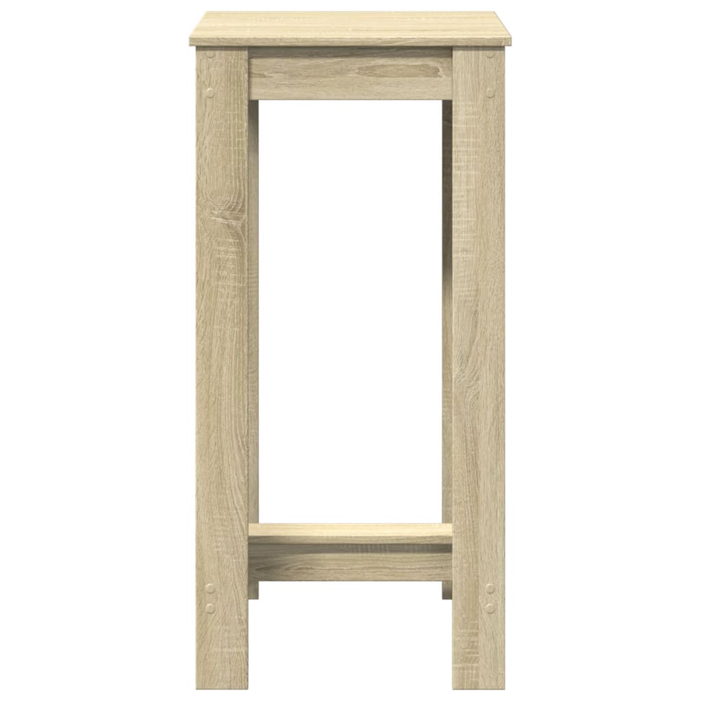 Bartafel 51x50x103,5 cm bewerkt hout sonoma eikenkleurig is nu te koop bij PeponiXL, paradijselijk wonen!