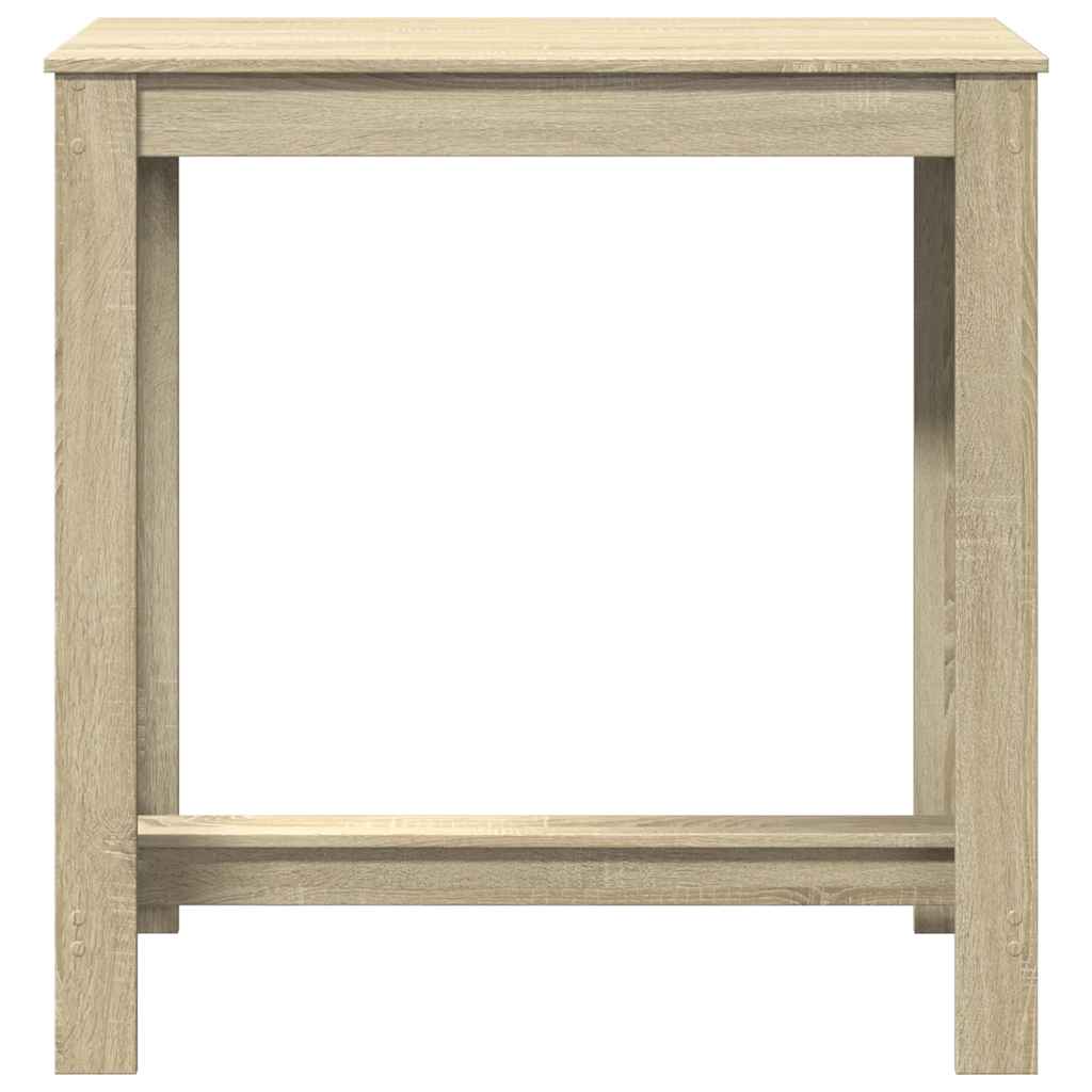 Bartafel 102x50x103,5 cm bewerkt hout sonoma eikenkleurig is nu te koop bij PeponiXL, paradijselijk wonen!