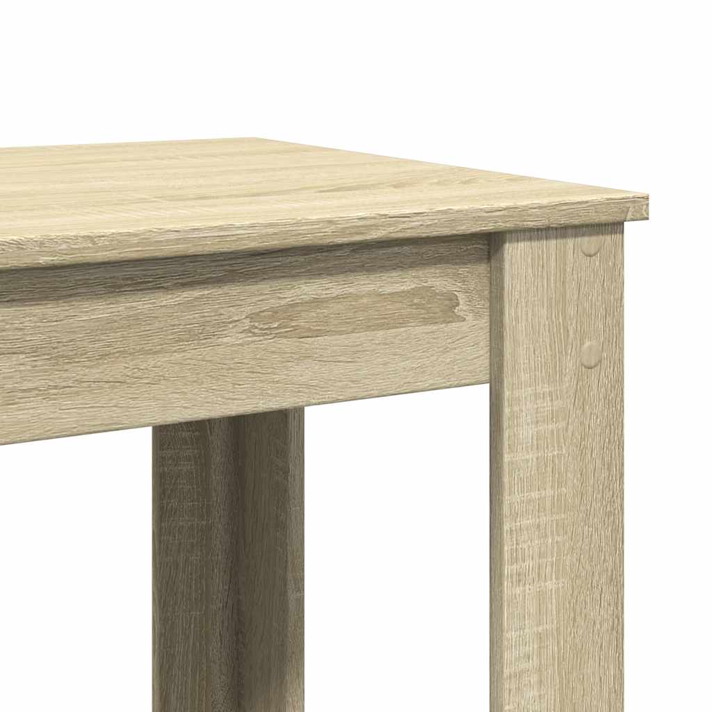 Bartafel 102x50x103,5 cm bewerkt hout sonoma eikenkleurig is nu te koop bij PeponiXL, paradijselijk wonen!