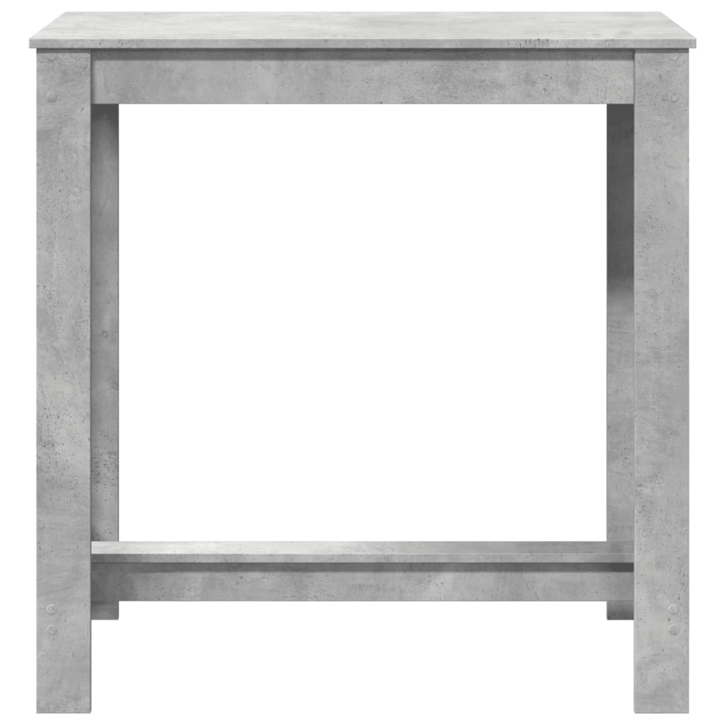 Bartafel 102x50x103,5 cm bewerkt hout betongrijs is nu te koop bij PeponiXL, paradijselijk wonen!