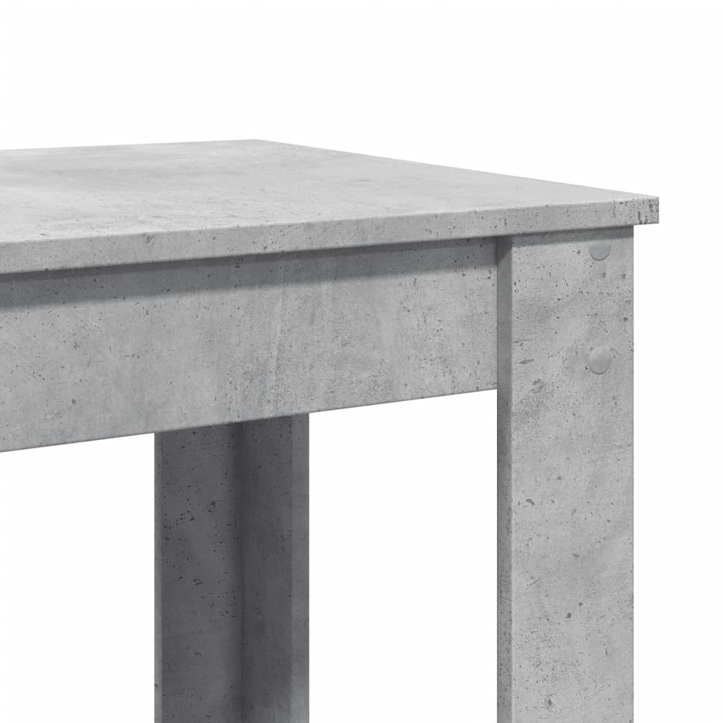 Bartafel 102x50x103,5 cm bewerkt hout betongrijs is nu te koop bij PeponiXL, paradijselijk wonen!