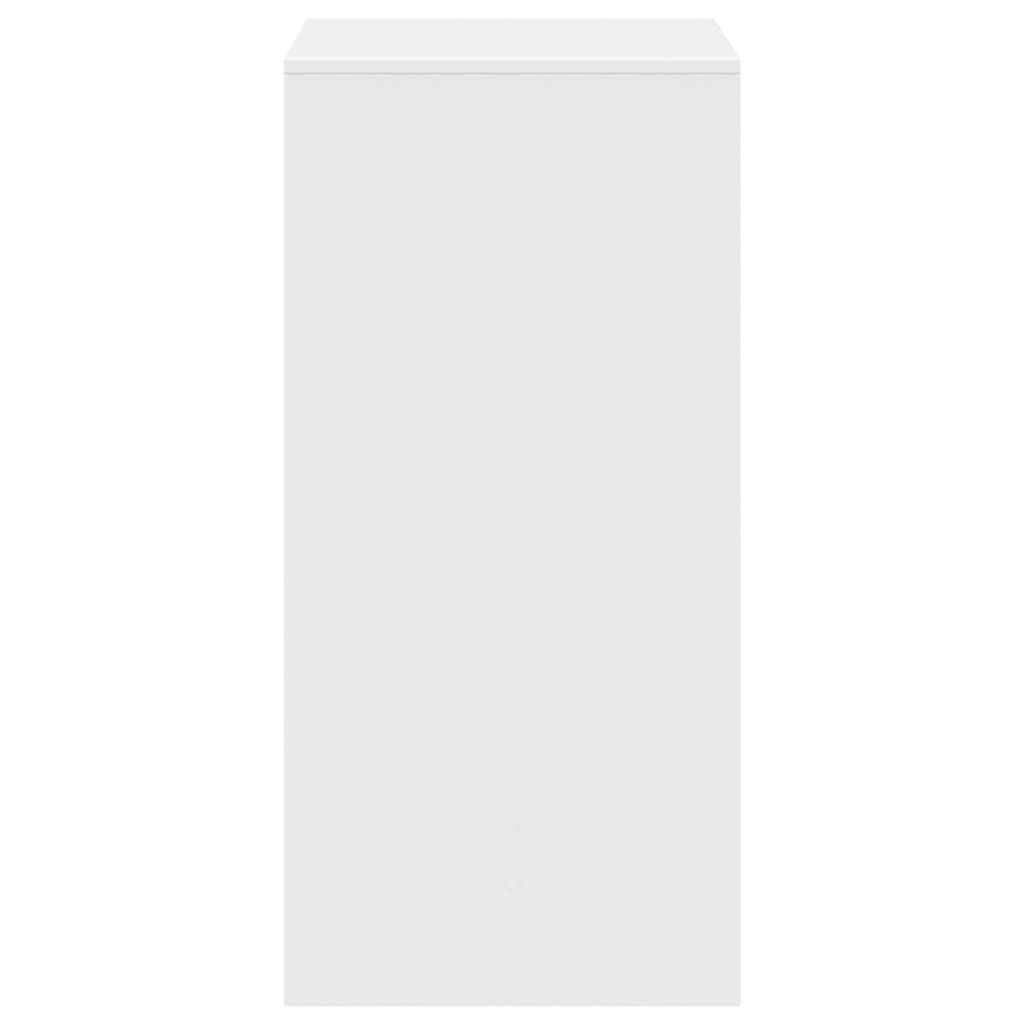 Bartafel 51x50x103,5 cm bewerkt hout wit is nu te koop bij PeponiXL, paradijselijk wonen!