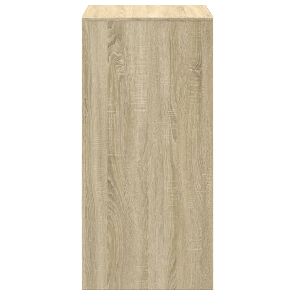 Bartafel 51x50x103,5 cm bewerkt hout sonoma eikenkleurig is nu te koop bij PeponiXL, paradijselijk wonen!