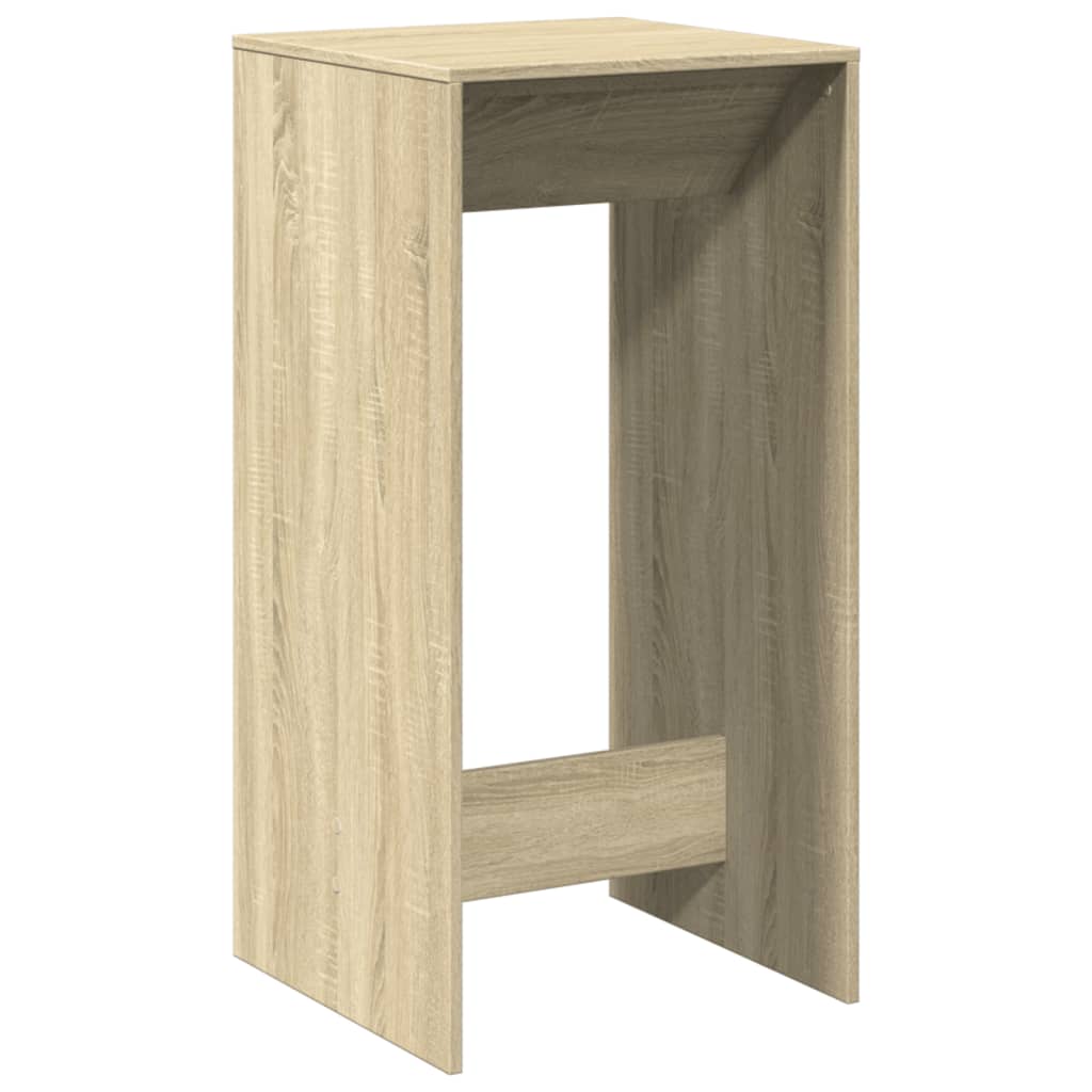 Bartafel 51x50x103,5 cm bewerkt hout sonoma eikenkleurig is nu te koop bij PeponiXL, paradijselijk wonen!