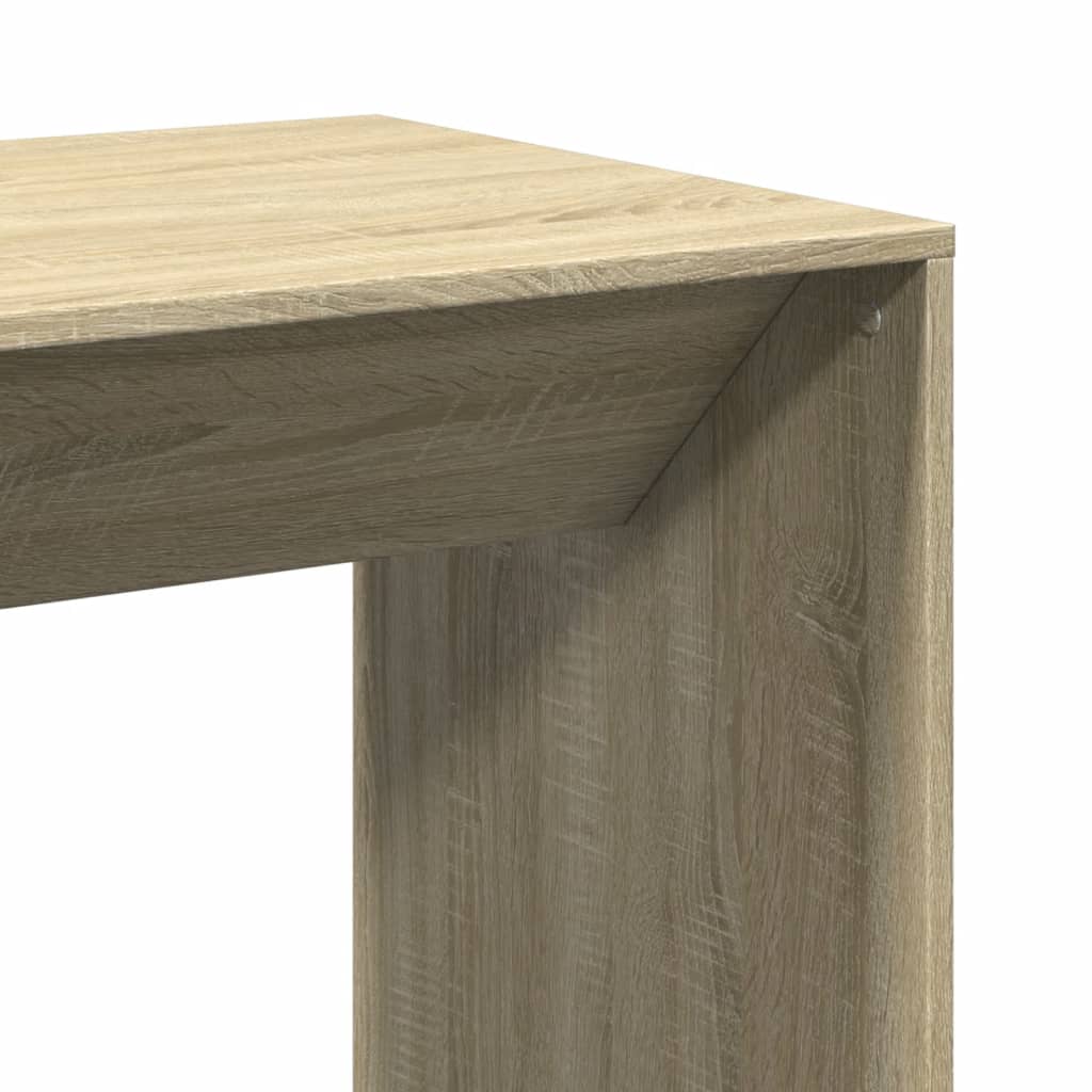 Bartafel 51x50x103,5 cm bewerkt hout sonoma eikenkleurig is nu te koop bij PeponiXL, paradijselijk wonen!