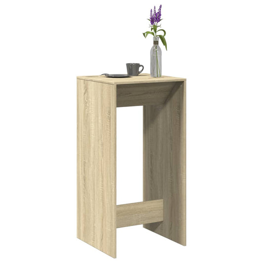 Bartafel 51x50x103,5 cm bewerkt hout sonoma eikenkleurig is nu te koop bij PeponiXL, paradijselijk wonen!