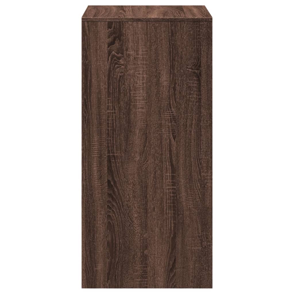 Bartafel 51x50x103,5 cm bewerkt hout bruin eikenkleurig is nu te koop bij PeponiXL, paradijselijk wonen!