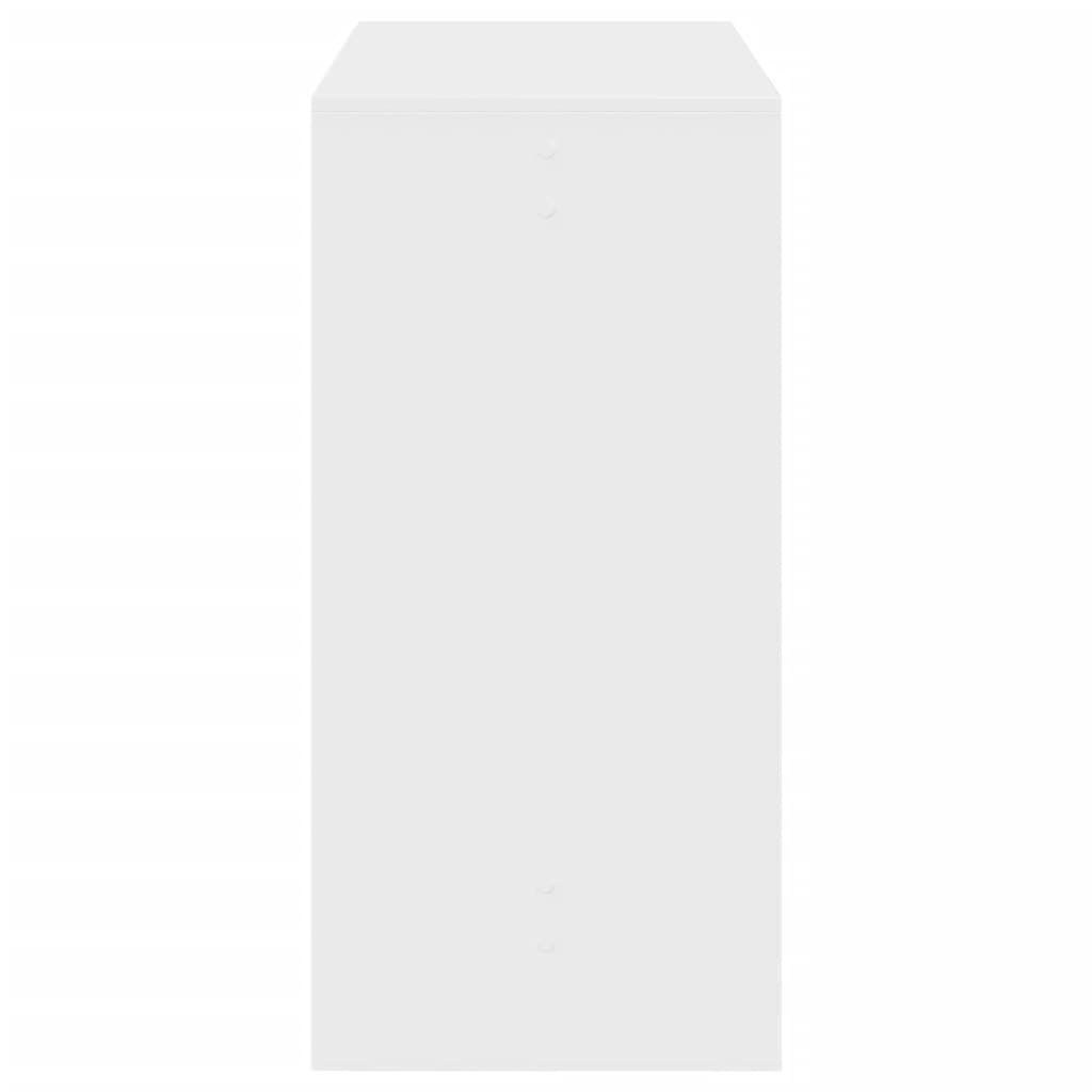 Bartafel 102x50x103,5 cm bewerkt hout wit is nu te koop bij PeponiXL, paradijselijk wonen!