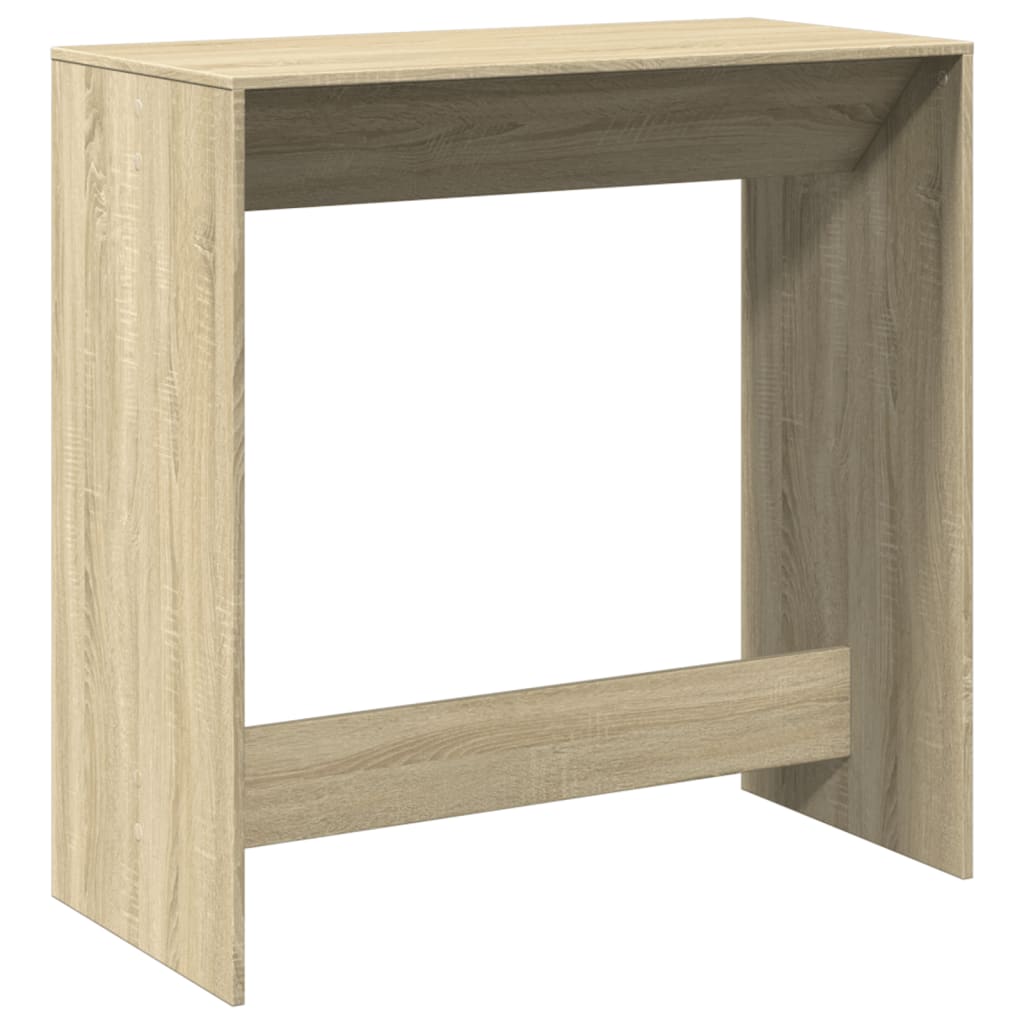 Bartafel 102x50x103,5 cm bewerkt hout sonoma eikenkleur is nu te koop bij PeponiXL, paradijselijk wonen!