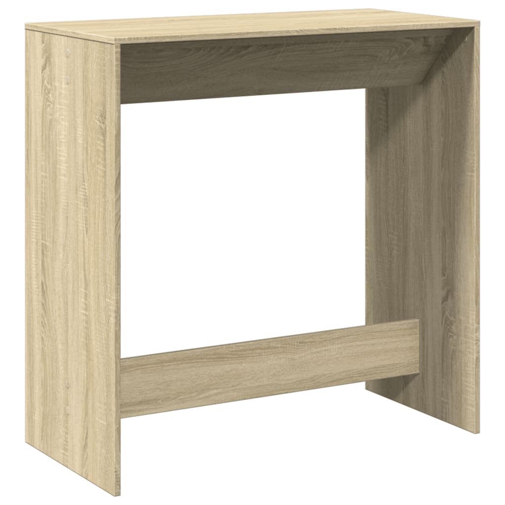 Bartafel 102x50x103,5 cm bewerkt hout sonoma eikenkleur is nu te koop bij PeponiXL, paradijselijk wonen!