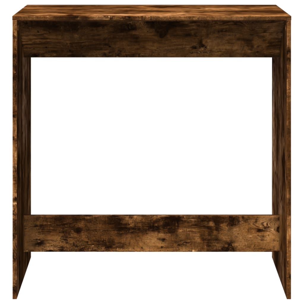 Bartafel 102x50x103,5 cm bewerkt hout gerookt eikenkleur is nu te koop bij PeponiXL, paradijselijk wonen!
