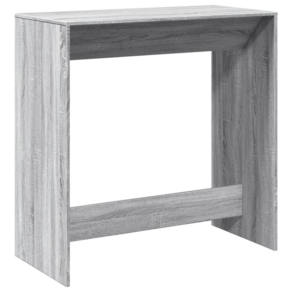Bartafel 102x50x103,5 cm bewerkt hout grijs sonoma eikenkleur is nu te koop bij PeponiXL, paradijselijk wonen!