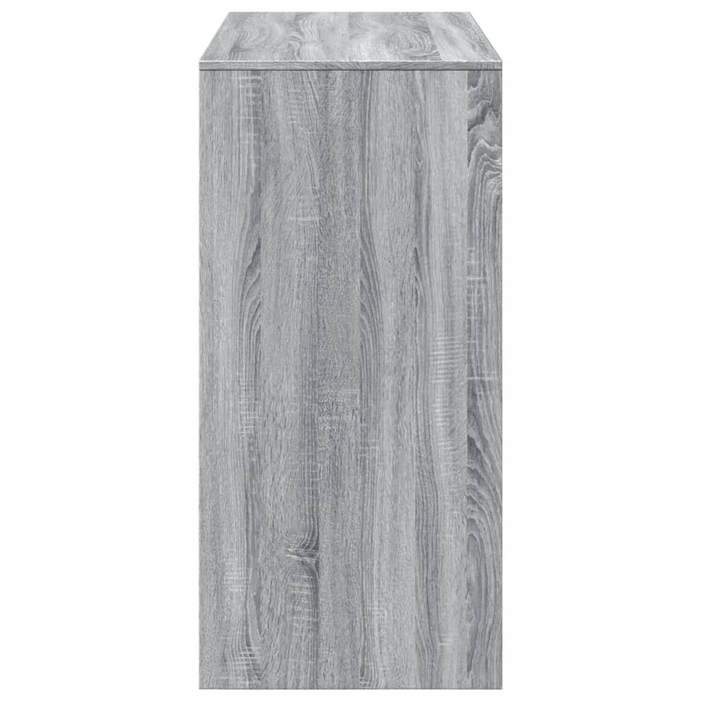 Bartafel 102x50x103,5 cm bewerkt hout grijs sonoma eikenkleur is nu te koop bij PeponiXL, paradijselijk wonen!
