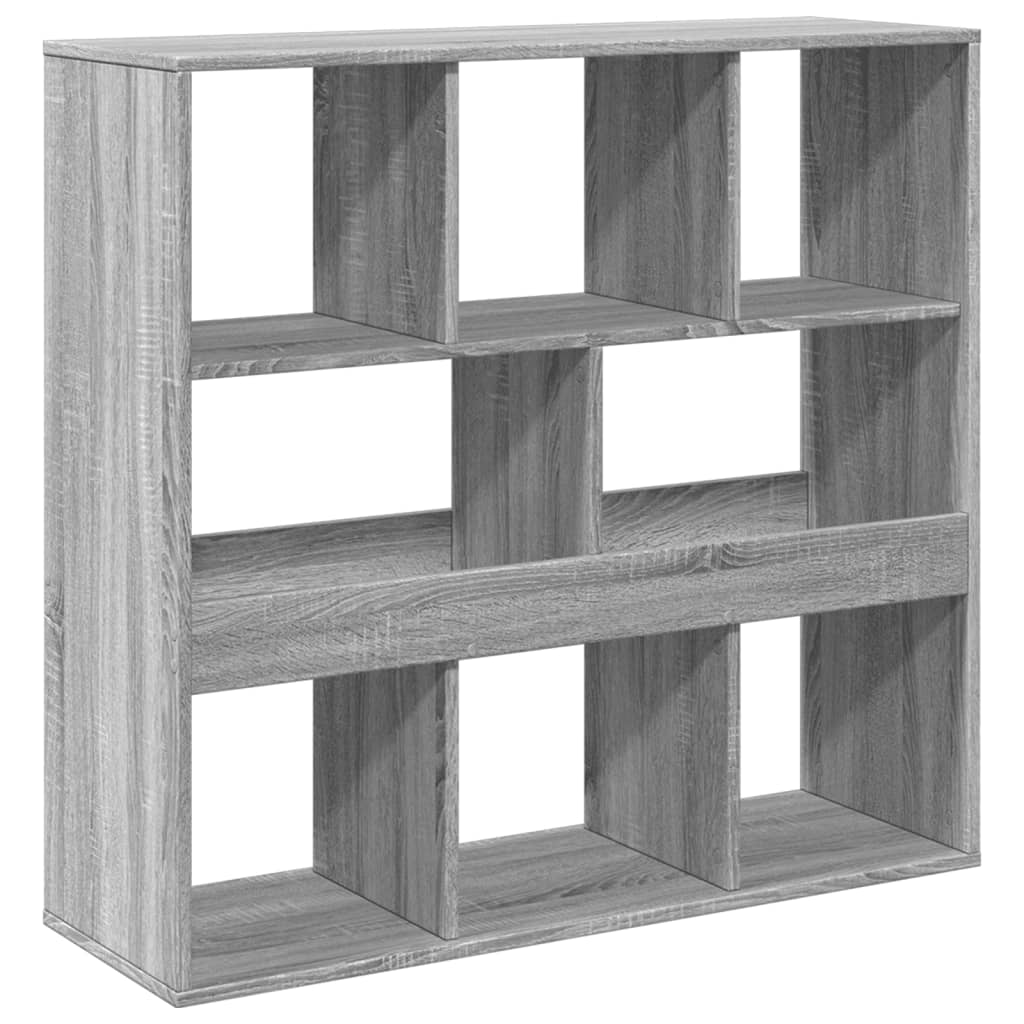 Boekenkast/kamerscherm 100x33x94,5 cm grijs sonoma eiken is nu te koop bij PeponiXL, paradijselijk wonen!