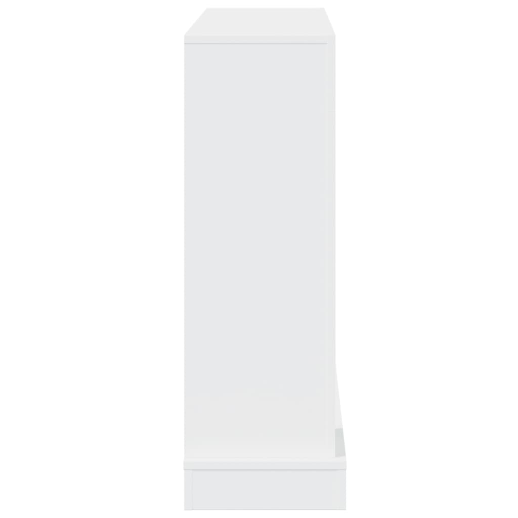 Haardombouw 100x30x87,5 cm bewerkt hout wit is nu te koop bij PeponiXL, paradijselijk wonen!