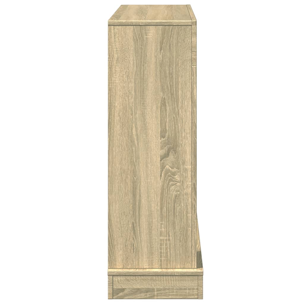 Haardombouw 100x30x87,5 cm bewerkt hout sonoma eikenkleurig is nu te koop bij PeponiXL, paradijselijk wonen!