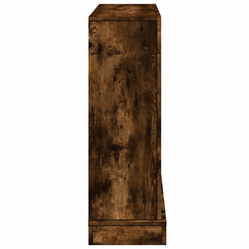 Haardombouw 100x30x87,5 cm bewerkt hout gerookt eikenkleurig is nu te koop bij PeponiXL, paradijselijk wonen!