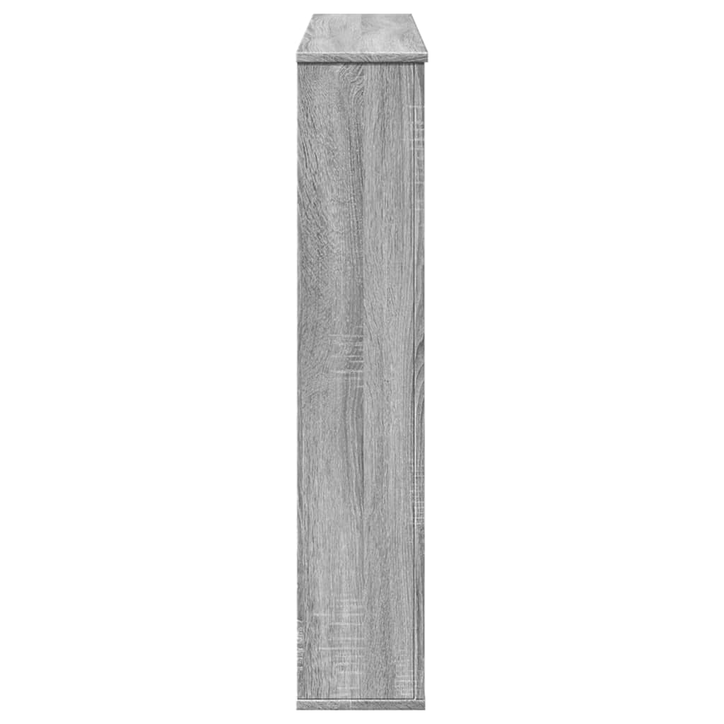 Haardombouw 100x20x100 cm bewerkt hout grijs sonoma eikenkleur is nu te koop bij PeponiXL, paradijselijk wonen!