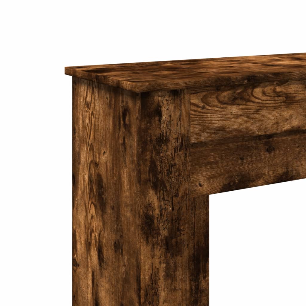 Haardombouw 90x30x90 cm bewerkt hout gerookt eikenkleurig is nu te koop bij PeponiXL, paradijselijk wonen!