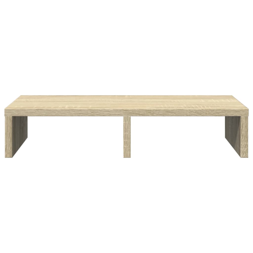 Monitorstandaard 50x27x10 cm bewerkt hout sonoma eikenkleurig is nu te koop bij PeponiXL, paradijselijk wonen!