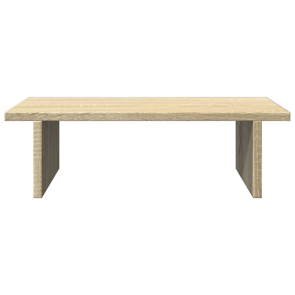 Monitorstandaard 50x27x15 cm bewerkt hout sonoma eikenkleurig is nu te koop bij PeponiXL, paradijselijk wonen!