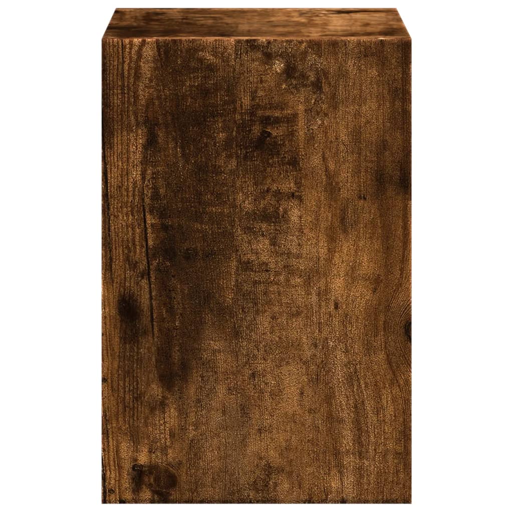 Monitorstandaard met bureau-organizer hout gerookt eikenkleurig is nu te koop bij PeponiXL, paradijselijk wonen!