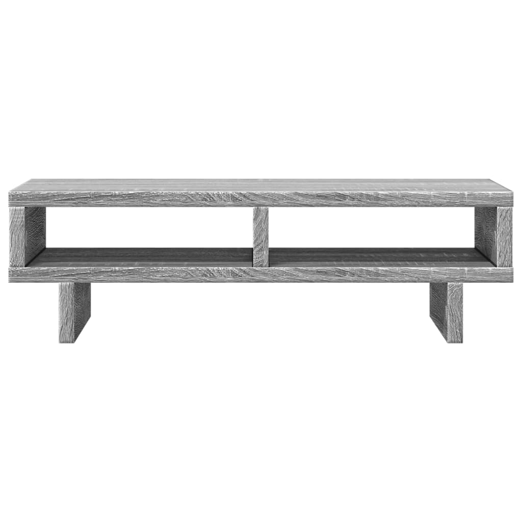 Monitorstandaard 50x27x15 cm bewerkt hout grijs sonoma eiken is nu te koop bij PeponiXL, paradijselijk wonen!