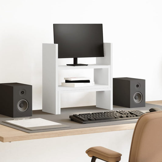 Bureau organiser 40x17x41 cm bewerkt hout wit is nu te koop bij PeponiXL, paradijselijk wonen!