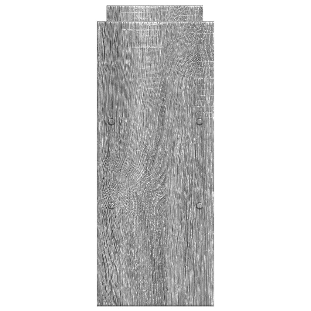 Bureau organiser 40x17x41 cm bewerkt hout grijs sonoma eiken is nu te koop bij PeponiXL, paradijselijk wonen!