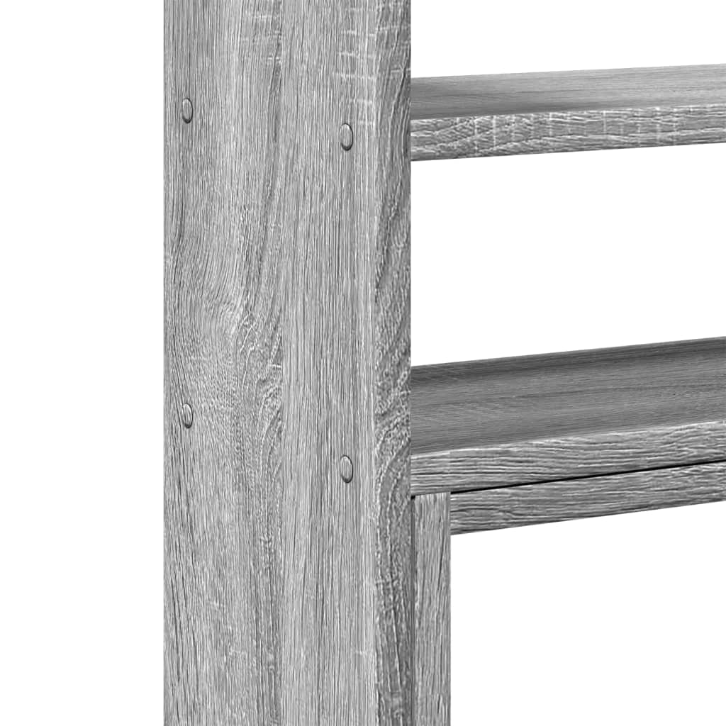 Bureau organiser 40x17x41 cm bewerkt hout grijs sonoma eiken is nu te koop bij PeponiXL, paradijselijk wonen!