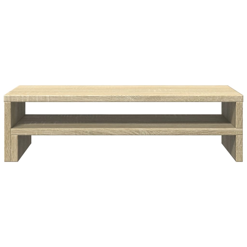 Monitorstandaard 54x22x15 cm bewerkt hout sonoma eikenkleurig is nu te koop bij PeponiXL, paradijselijk wonen!