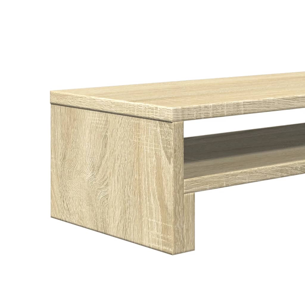 Monitorstandaard 54x22x15 cm bewerkt hout sonoma eikenkleurig is nu te koop bij PeponiXL, paradijselijk wonen!