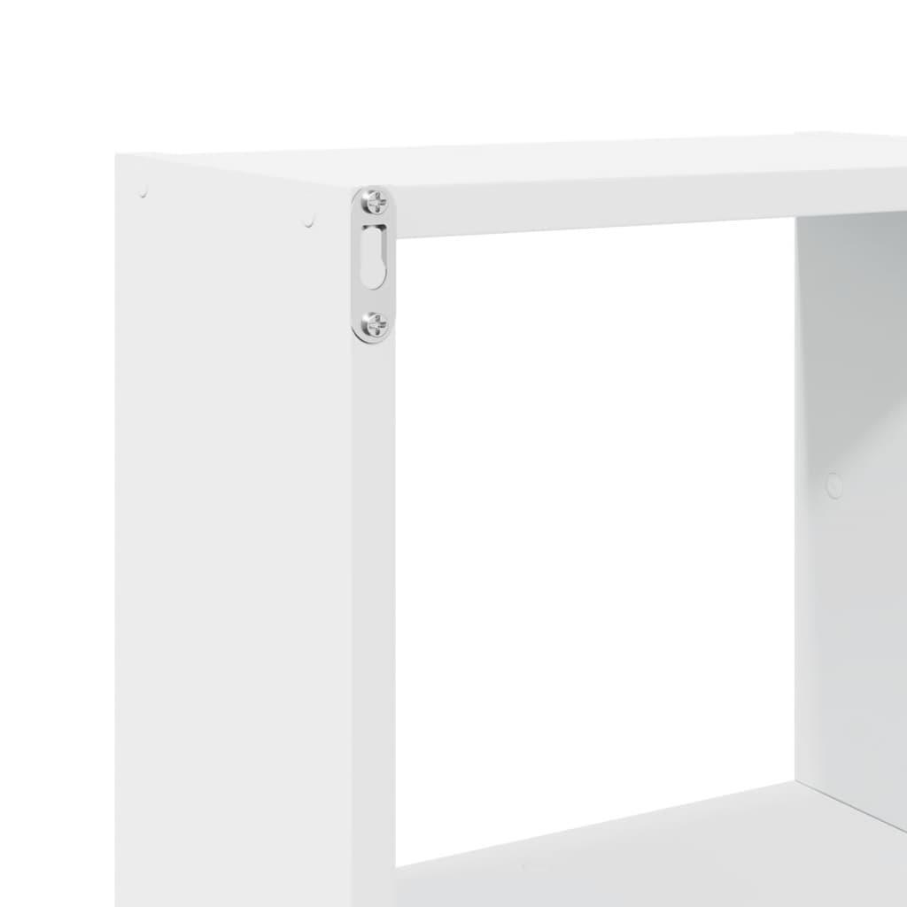 Wandkast 78x18x71 cm bewerkt hout wit is nu te koop bij PeponiXL, paradijselijk wonen!