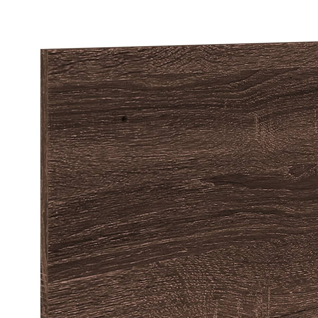 Wandkast 70x16,5x30 cm bewerkt hout bruin eikenkleur is nu te koop bij PeponiXL, paradijselijk wonen!