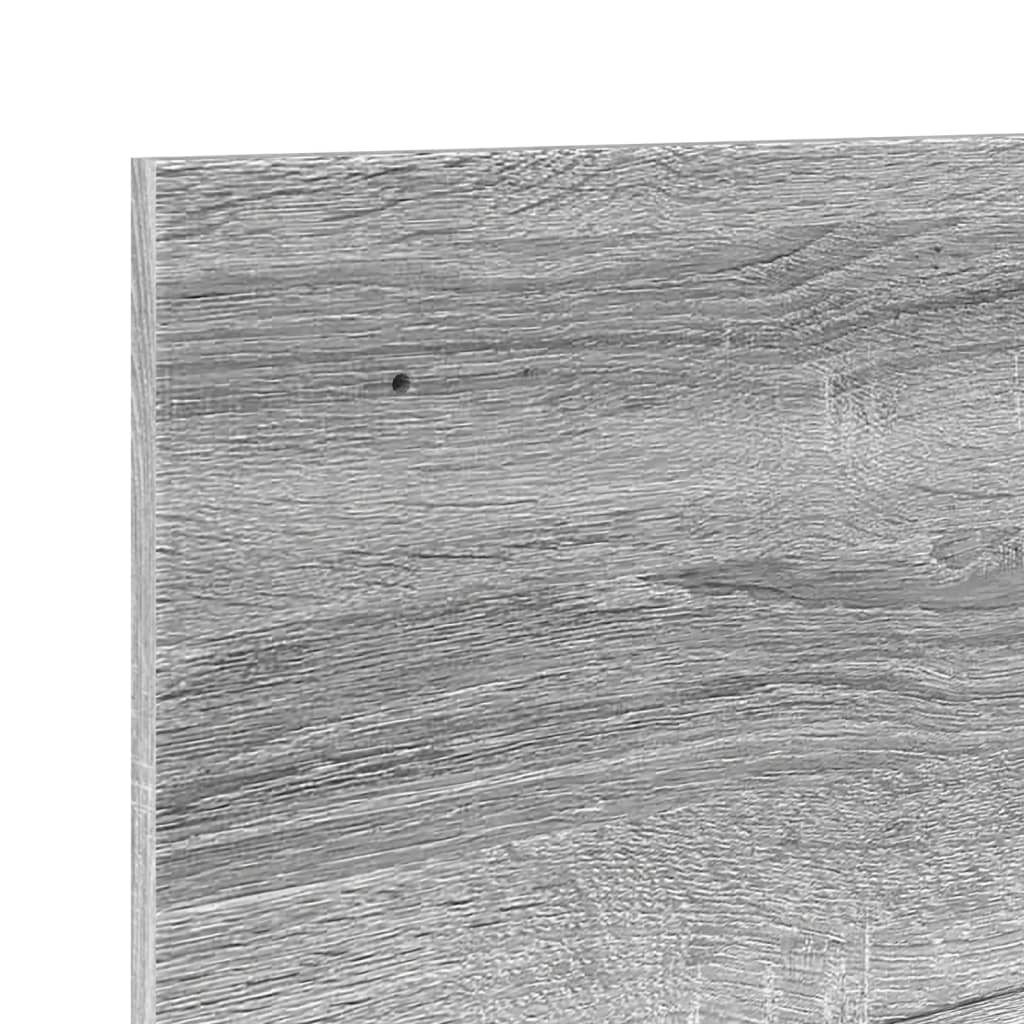 Wandkast 100x16,5x30 cm bewerkt hout grijs sonoma eikenkleurig is nu te koop bij PeponiXL, paradijselijk wonen!