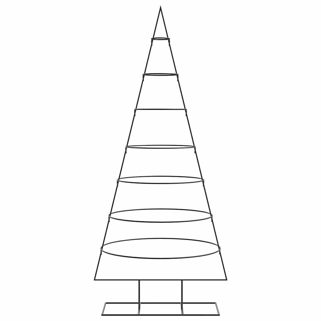 Kerstdecoratie kerstboom 180 cm metaal zwart is nu te koop bij PeponiXL, paradijselijk wonen!