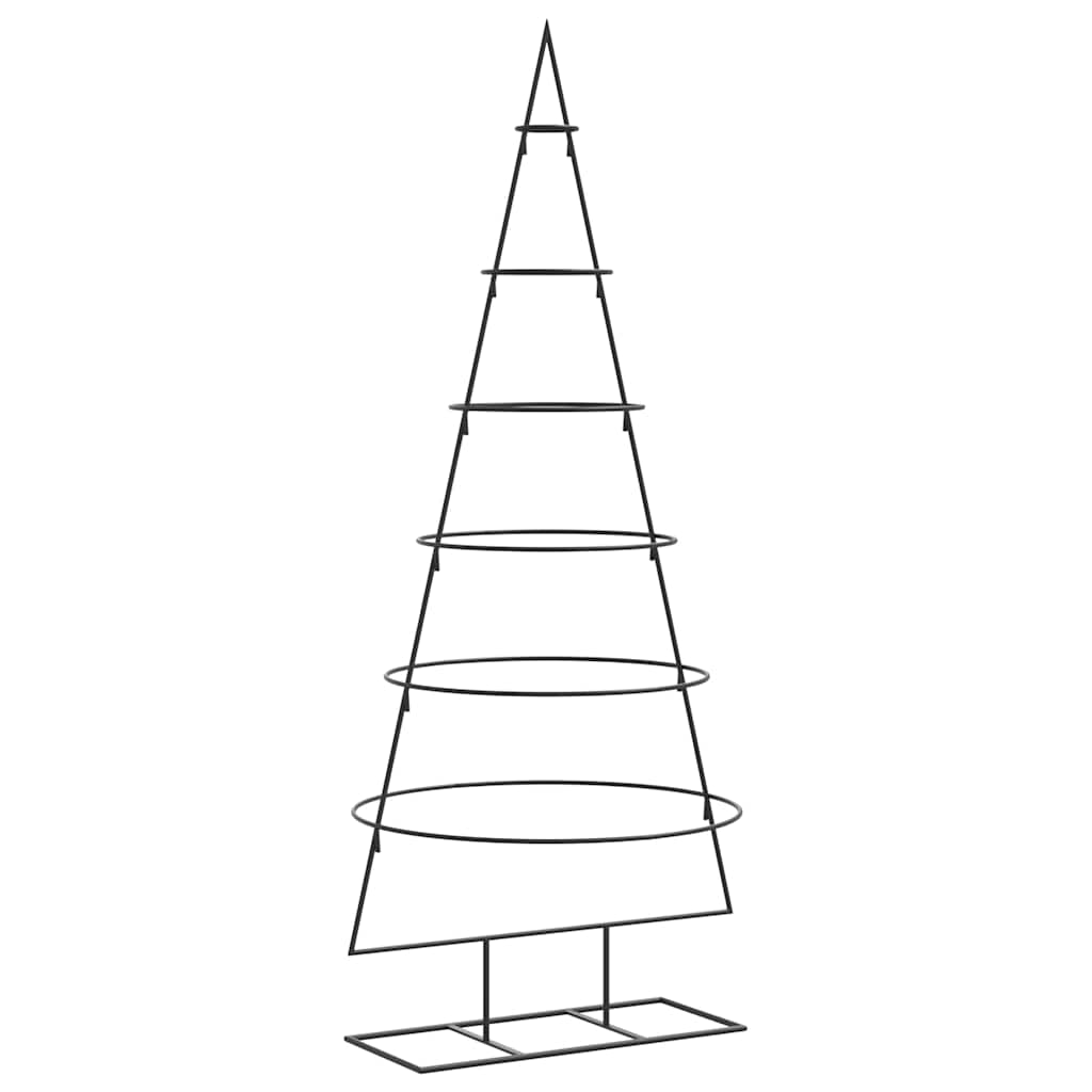 Kerstdecoratie kerstboom 180 cm metaal zwart is nu te koop bij PeponiXL, paradijselijk wonen!