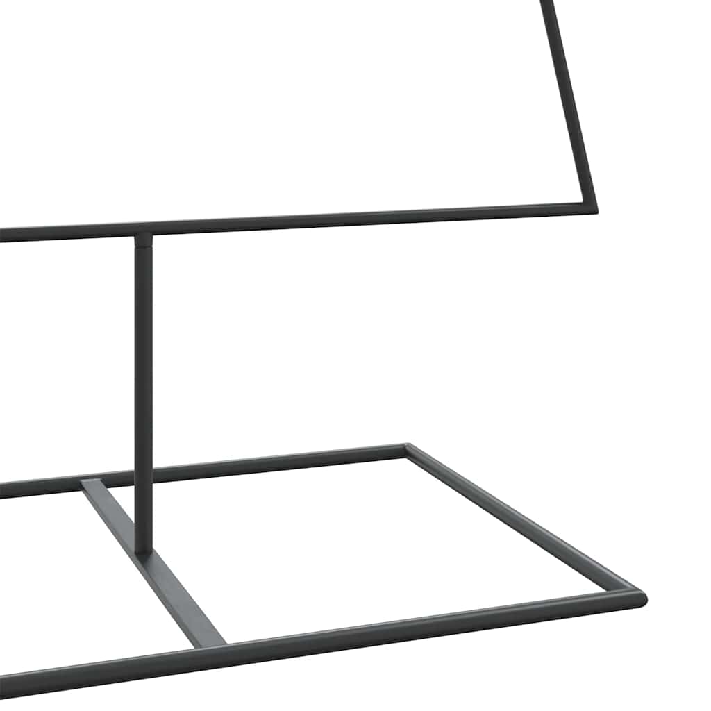 Kerstdecoratie kerstboom 180 cm metaal zwart is nu te koop bij PeponiXL, paradijselijk wonen!