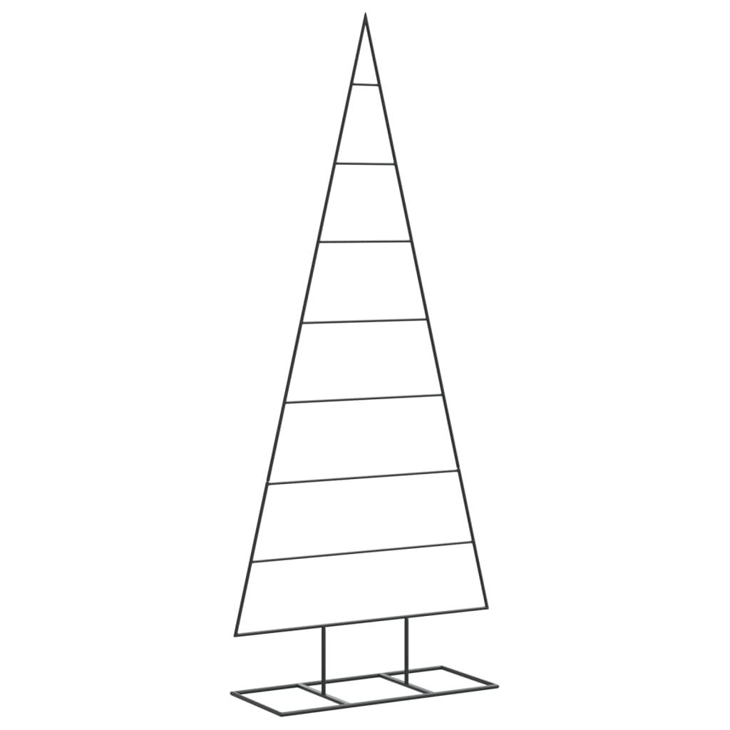 Kerstdecoratie kerstboom 150 cm metaal zwart is nu te koop bij PeponiXL, paradijselijk wonen!